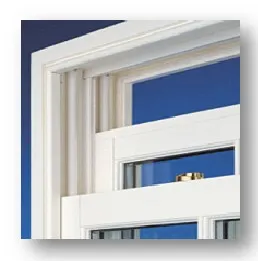 Double glazed
                  sash windows